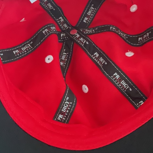 Prodigy Red Baseball Cap - Picture 7 of 8